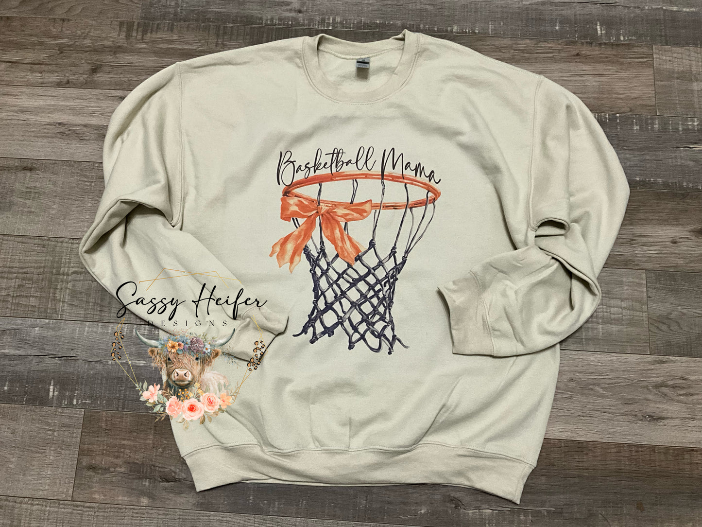 Basketball Mama with goal