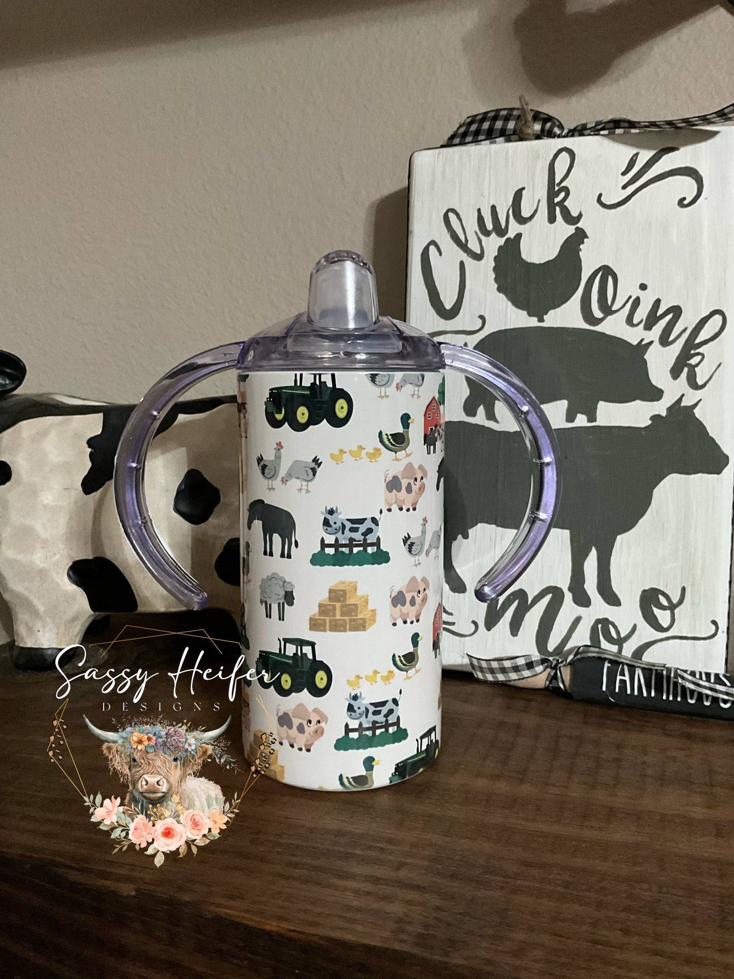 Farm Life sippy cup