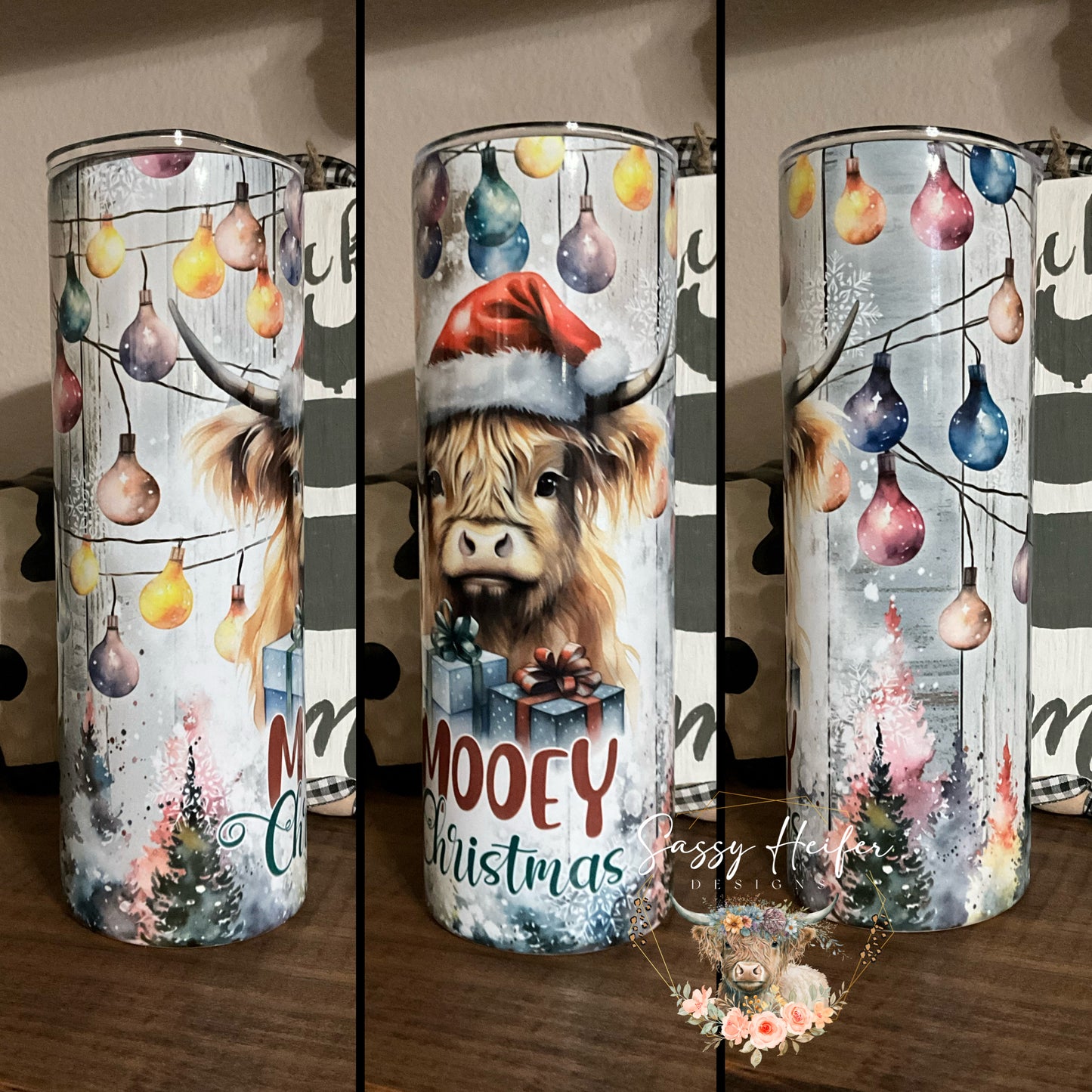 Mooey Christmas tumbler