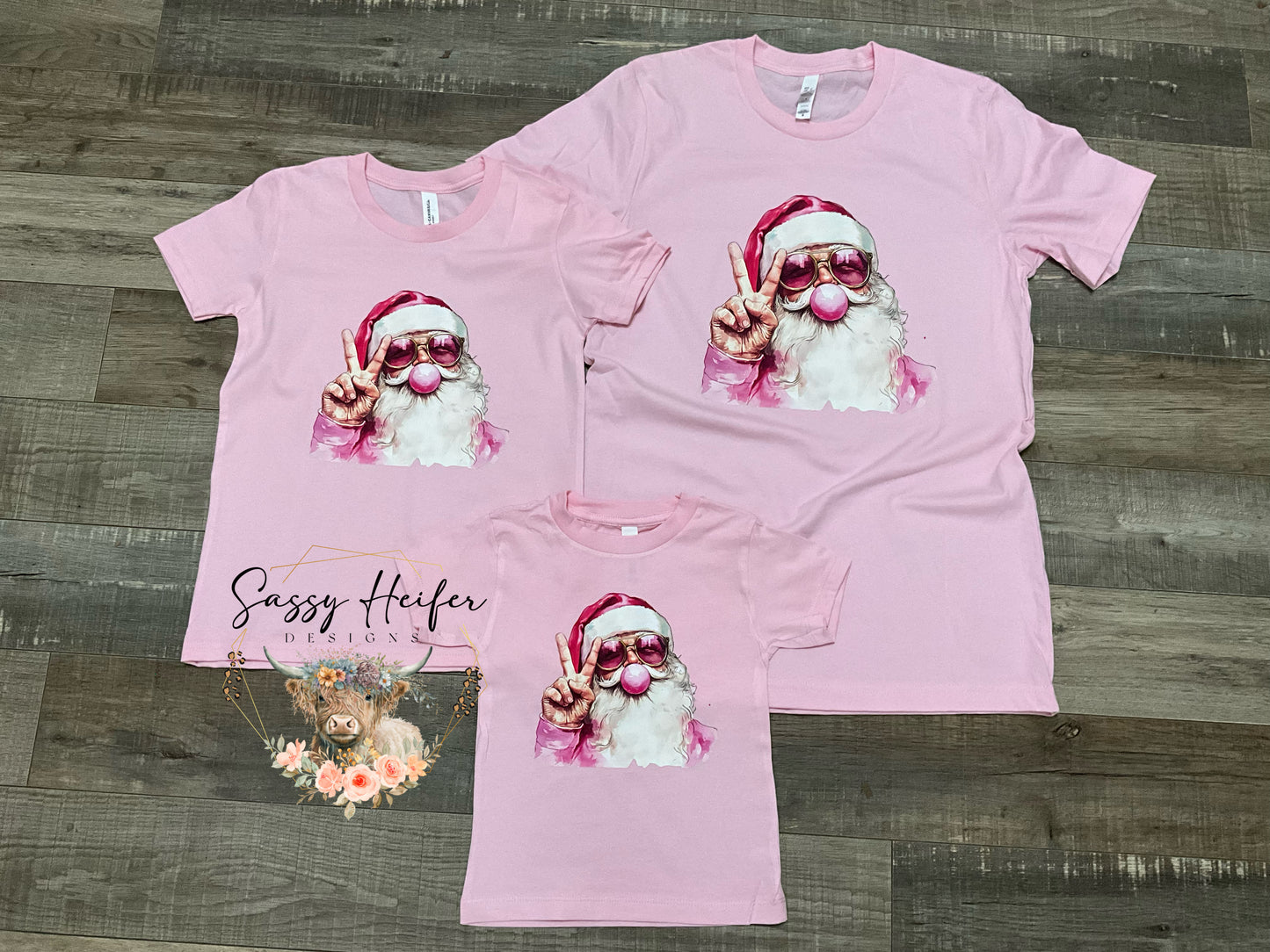 Santa pink bubblegum