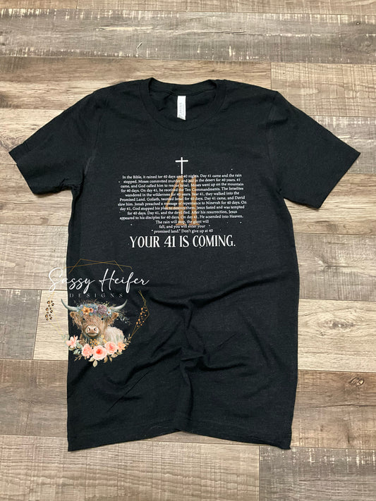 Your 41 is coming