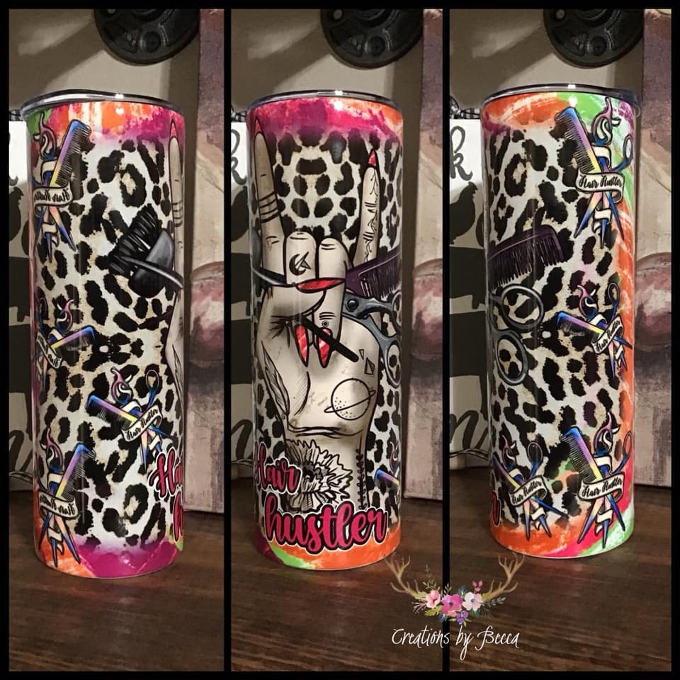 Hair Hustler tumbler