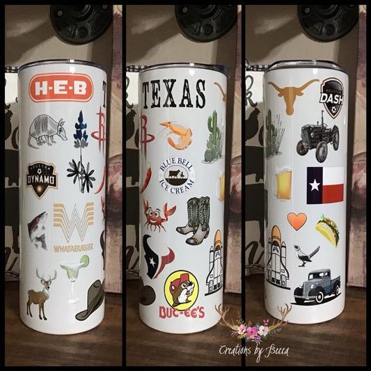 All Things Texas tumbler