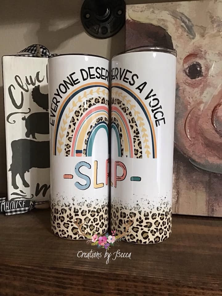 Everyone deserves a voice tumbler