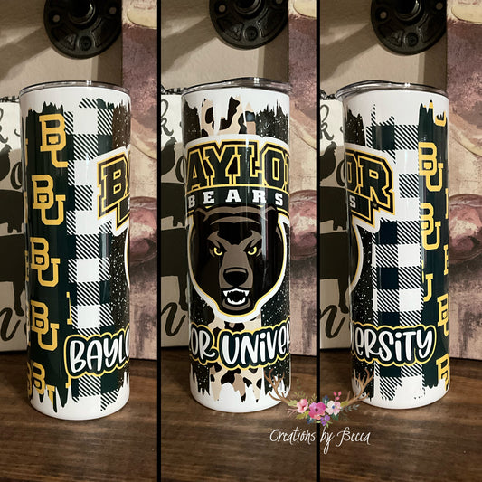 Baylor Bears Baylor University tumbler