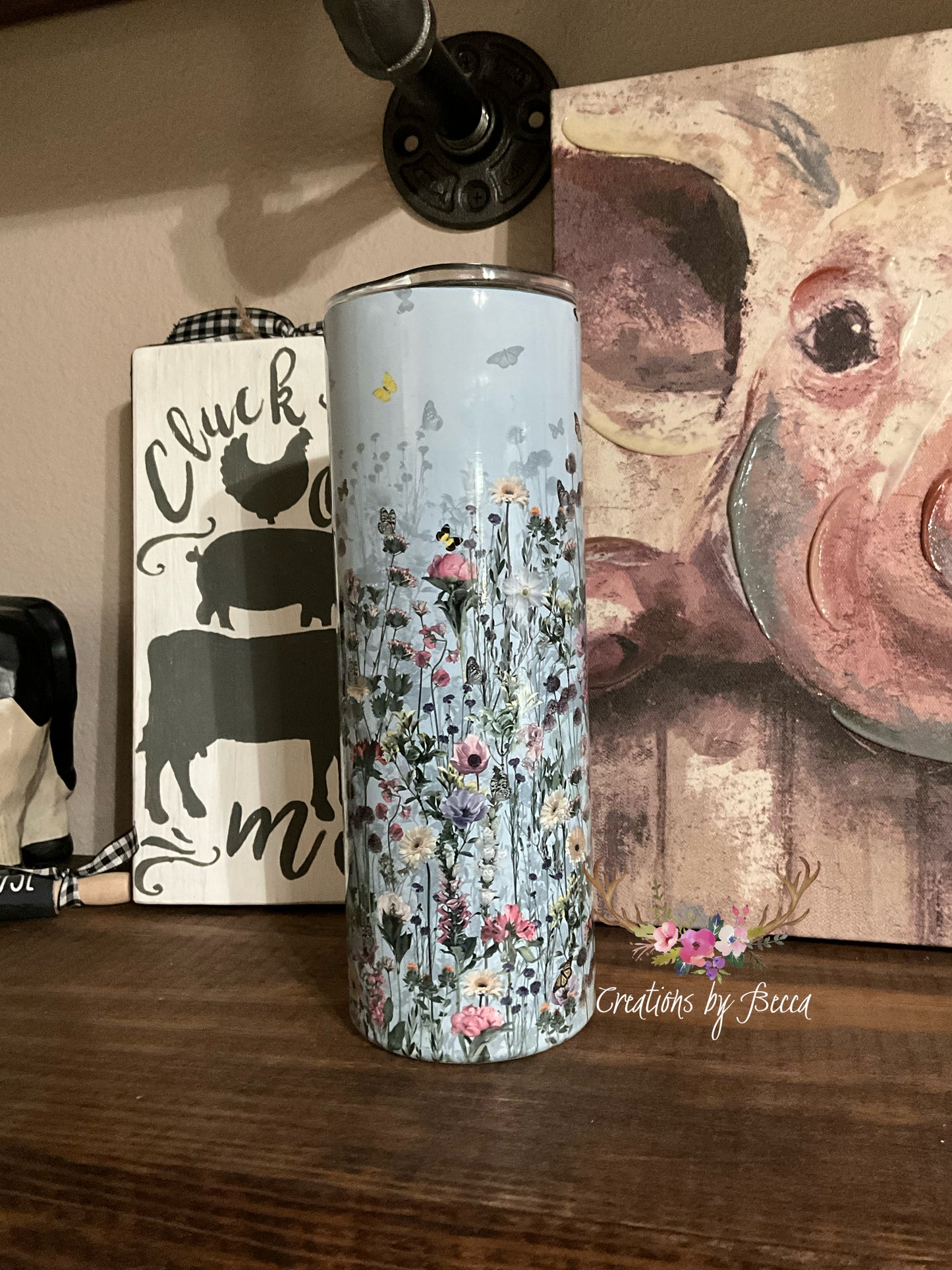 Wildflowers tumbler